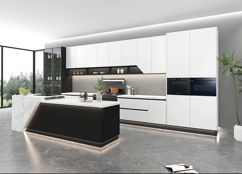 white UV kitchen cabinet white UV kitchen cabinet