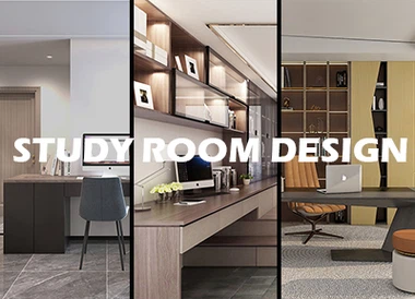Comment dois-je concevoir ma salle d'étude