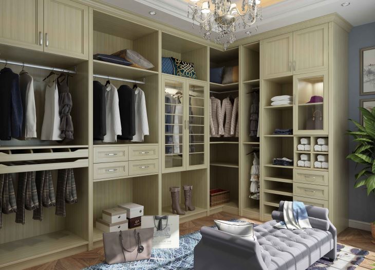 Armoire de rangement multifonctionnelle pour chambre à coucher
