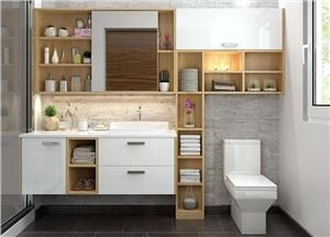 Tiroirs modernes Armoires de salle de bain