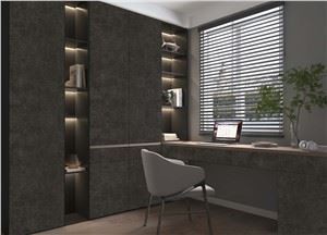 Petite armoire de bureau d'angle