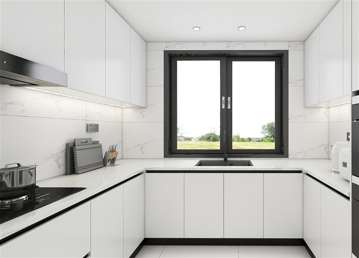 Armoire de cuisine UV blanche