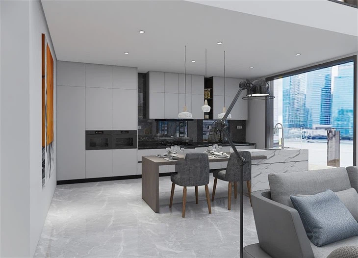 Sleek Dining Room Cabinets