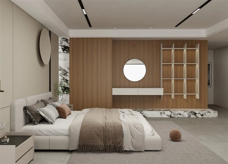 Melamine Built-in Wardrobe